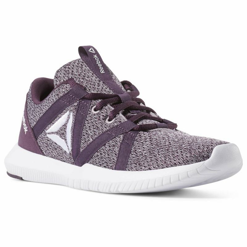 Adidasi Training Reebok Reago Essential Dama Violet/Albi Romania RH8327IO